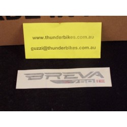 DECAL "BREVA 750" METAL GREY