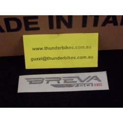 DECAL "BREVA 750" BLACK